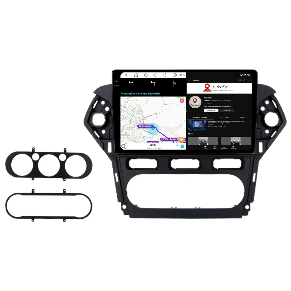 Navigatie Ford Mondeo (2007-2014), Android, Ecran 9 inch, 6GB RAM 128GB, 8-core