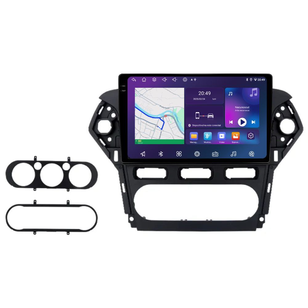 Navigatie Ford Mondeo (2007-2014), Android, Ecran 9 inch, 6GB RAM 128GB, 8-core
