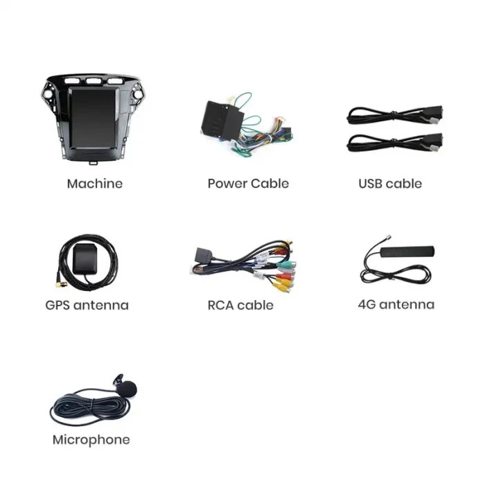 Navigatie Ford Mondeo Mk4 (2011-2013),Ecran Tesla 9.7 inch, Android, 4GB RAM 64GB