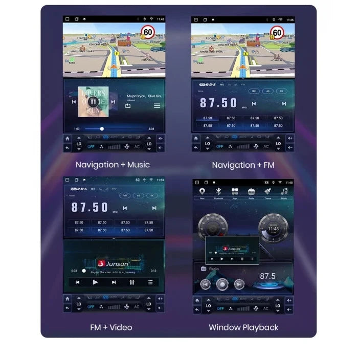 Navigatie Volkswagen Tiguan (2007-2016),Ecran Tesla 9.7 inch, Android, 6GB RAM 128GB, carplay / android auto, waze