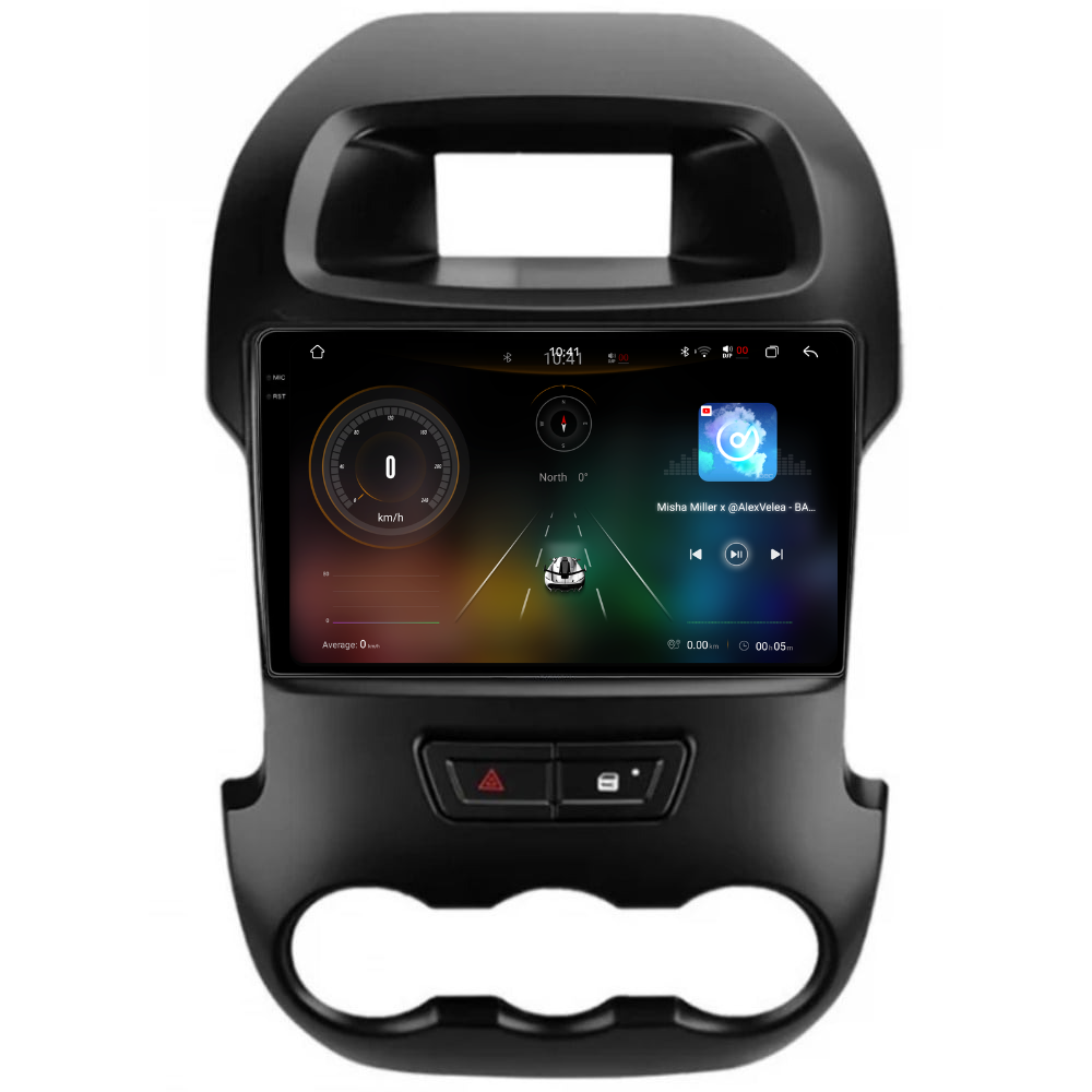 Navigatie Ford Ranger (2011-2016), Android, Ecran 9 inch 2K, 12GB RAM 256GB, 8-core