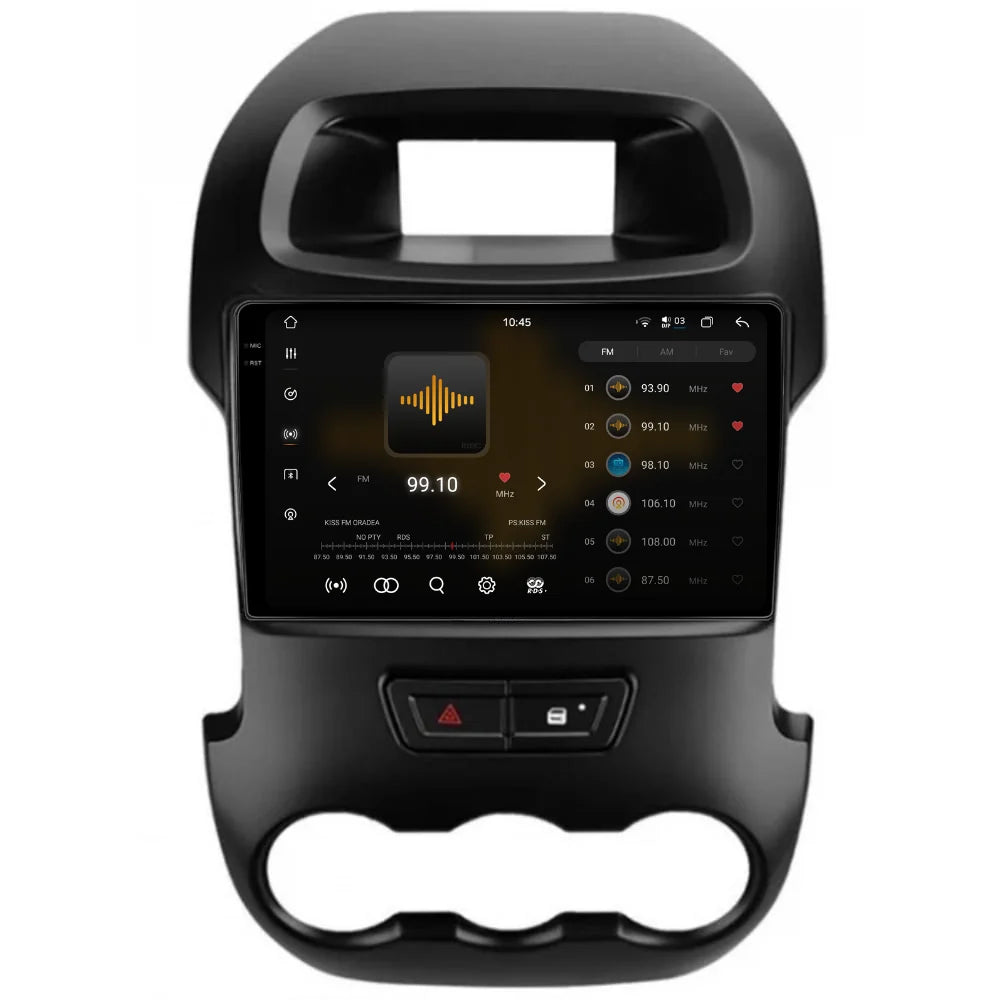 Navigatie Ford Ranger (2011-2016), Android, Ecran 9 inch 2K, 12GB RAM 256GB, 8-core