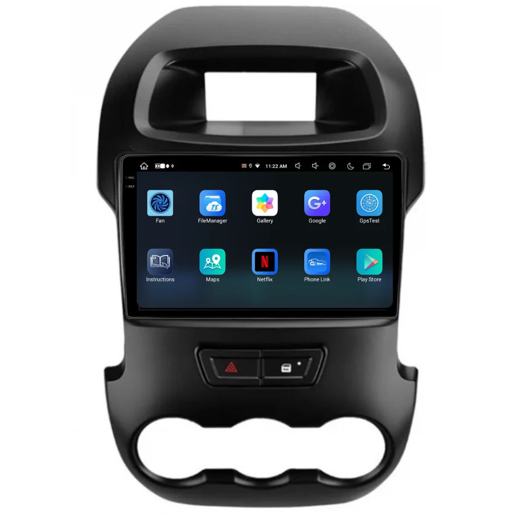 Navigatie Ford Ranger (2011-2016), Android, Ecran 2K, 4GB RAM 64GB, 8-core