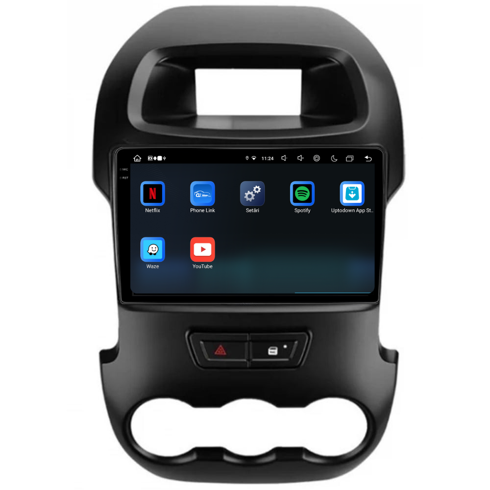 Navigatie Ford Ranger (2011-2016), Android, Ecran 9 inch, 8GB RAM 256GB, 8-core
