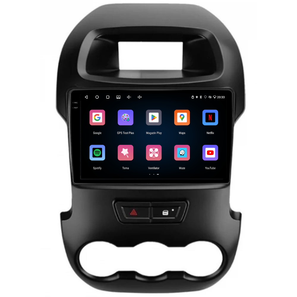 Navigatie Ford Ranger (2011-2016) 1GB RAM 32GB, carplay android auto