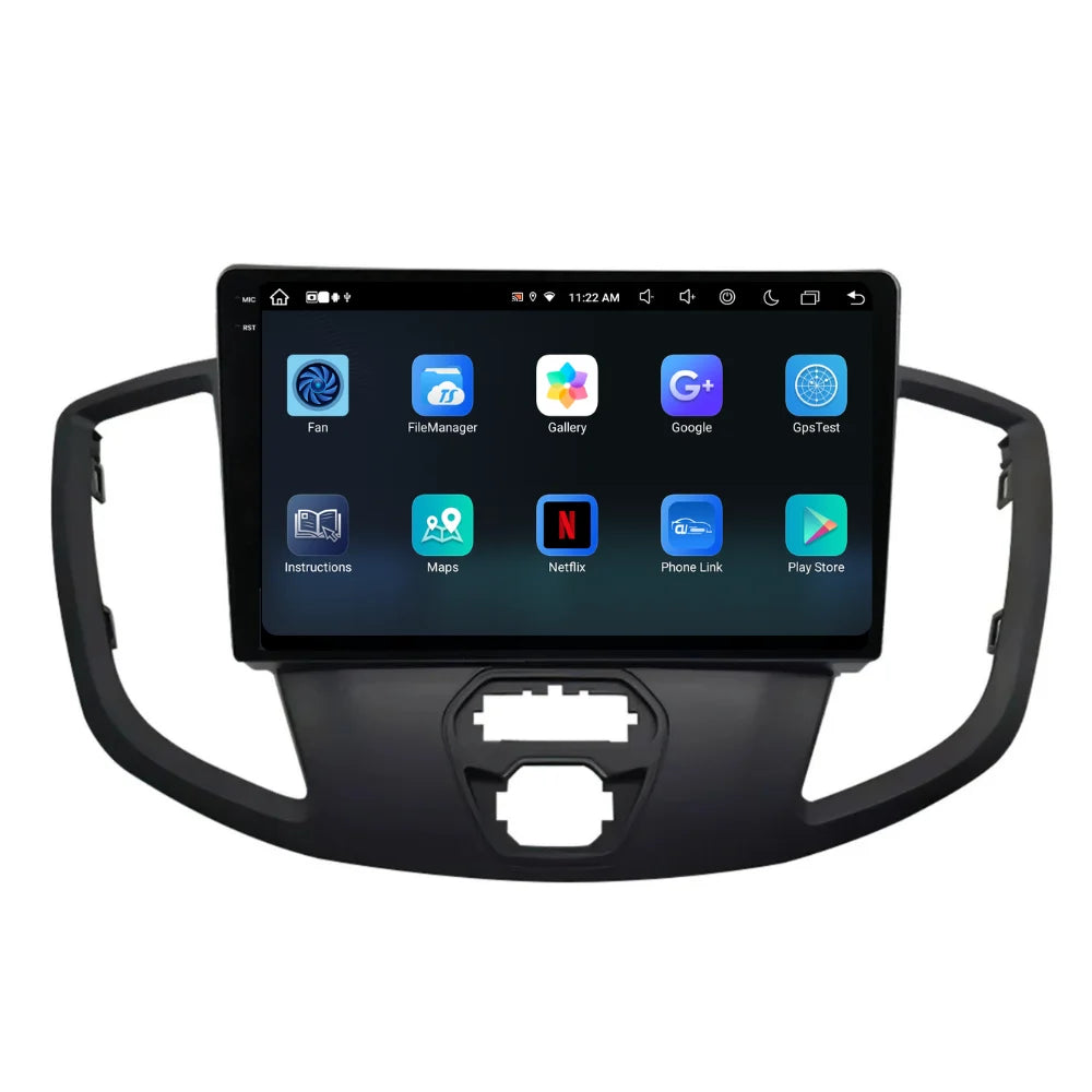 Navigatie Ford Transit (2014-2020), Android, Ecran 9 inch, 8GB RAM 256GB, 8-core