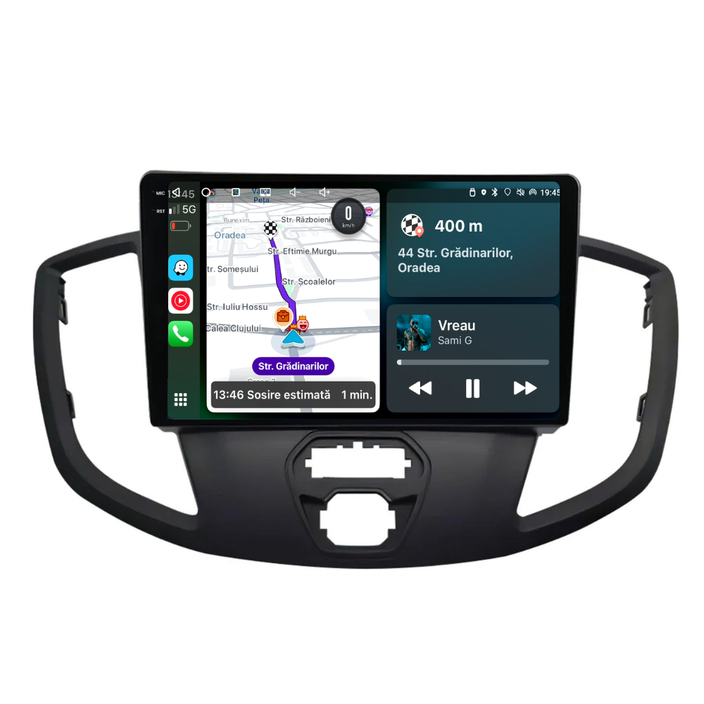Navigatie Ford Transit (2014-2020) 2GB RAM 32GB, carplay android auto