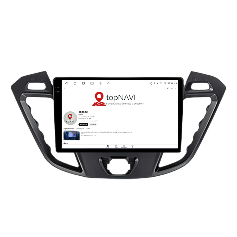 Navigatie Ford Transit Custom (2013-2020), Android, Ecran 9 inch, 6GB RAM 128GB, 8-core