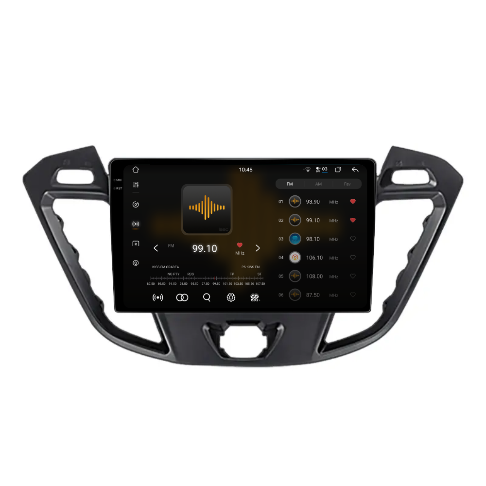 Navigatie Ford Transit Custom (2013-2020), Android, Ecran 9 inch 2K, 12GB RAM 256GB, 8-core