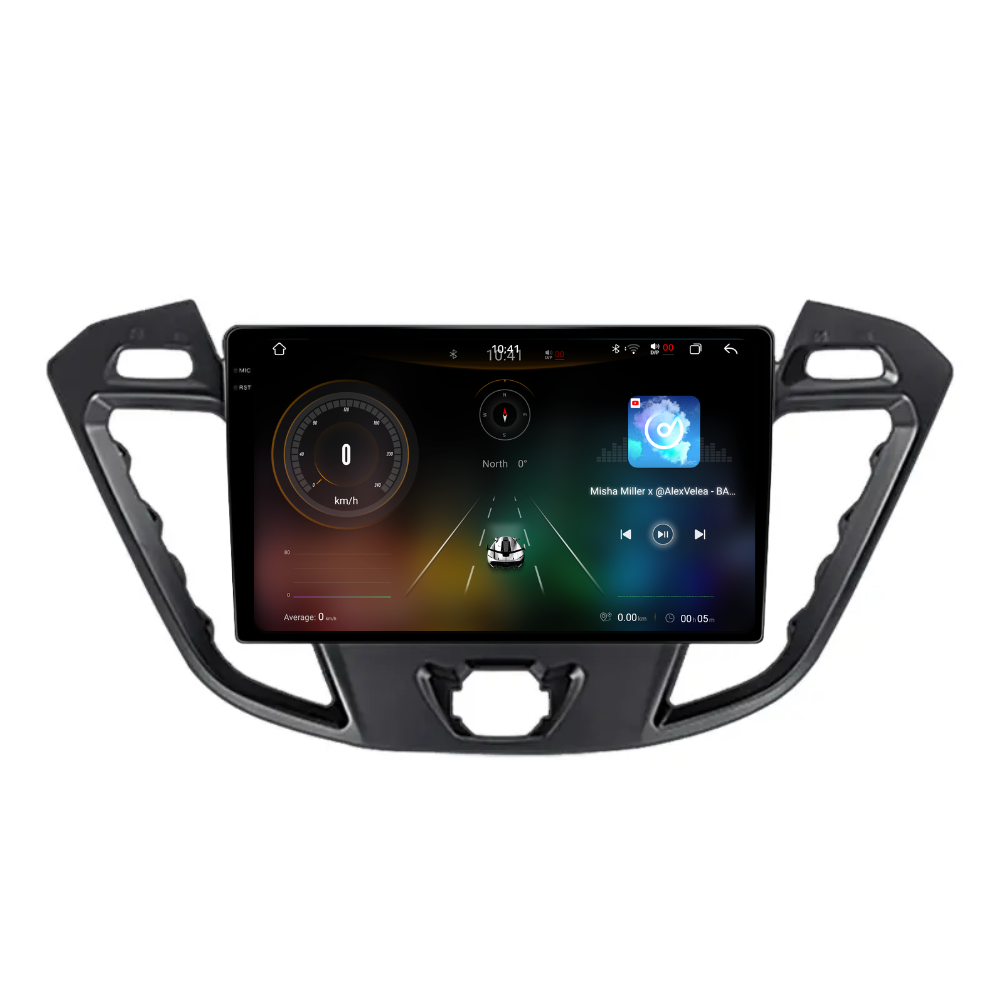 Navigatie Ford Transit Custom (2013-2020), Android, Ecran 9 inch 2K, 12GB RAM 256GB, 8-core