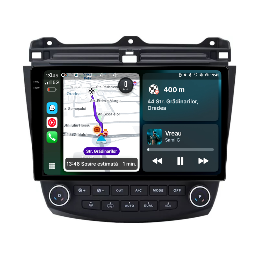 Navigatie Honda Accord (2003-2008), Ecran 10 inch, 2GB RAM 32GB