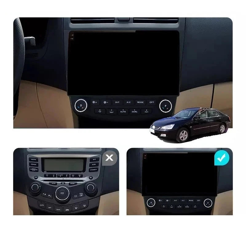 Navigatie Honda Accord (2003-2008), Ecran 10 inch, 4GB RAM 64GB, 8-core