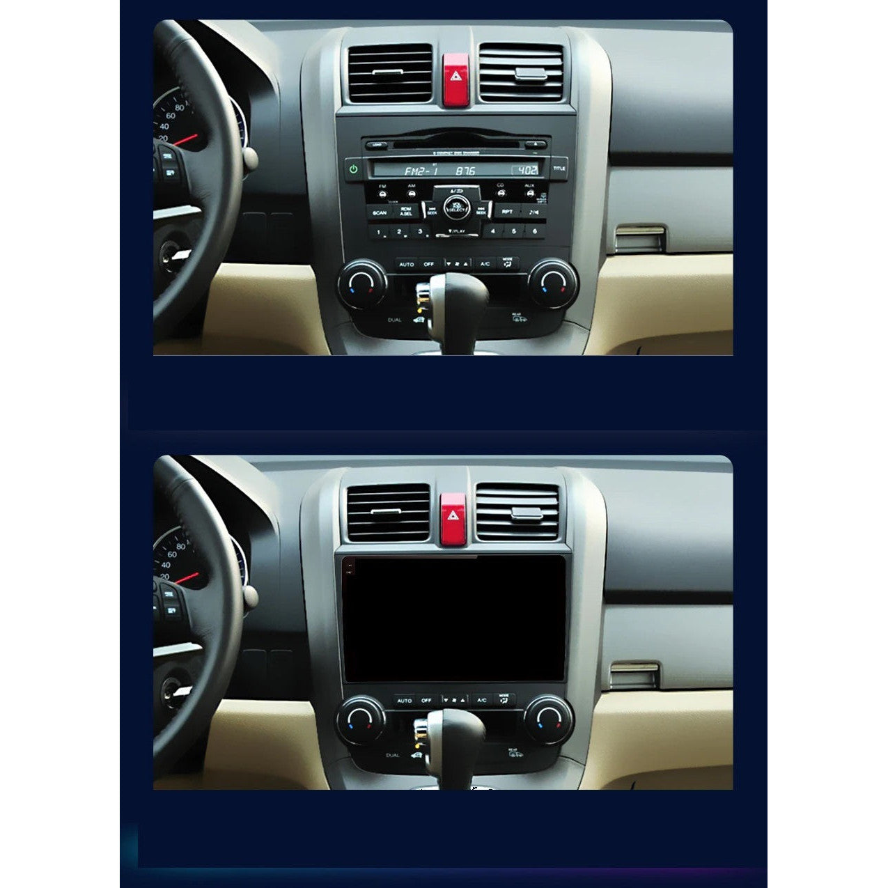 Navigatie Honda CRV (2008-2011), Ecran 9 inch, 8GB RAM 128GB, 8-core