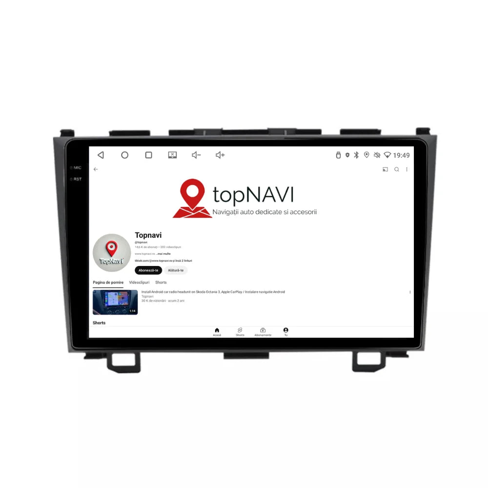 Navigatie Honda CRV (2008-2011), Ecran 9 inch 2K, 12GB RAM 256GB, 8-core