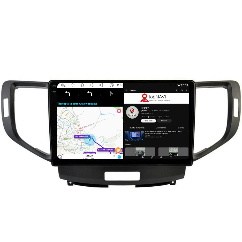 Navigatie Honda Accord (2008-2012), Ecran 9 inch, 4GB RAM 64GB, 8-core