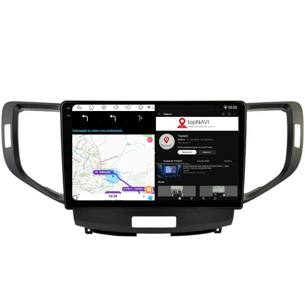 Navigatie Honda Accord (2008-2012), Ecran 9 inch, 6GB RAM 128GB, 8-core