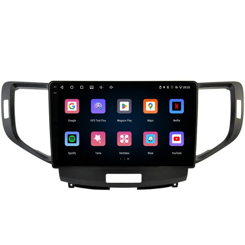 Navigatie Honda Accord (2008-2012), Ecran 9 inch, 8GB RAM 128GB, 8-core