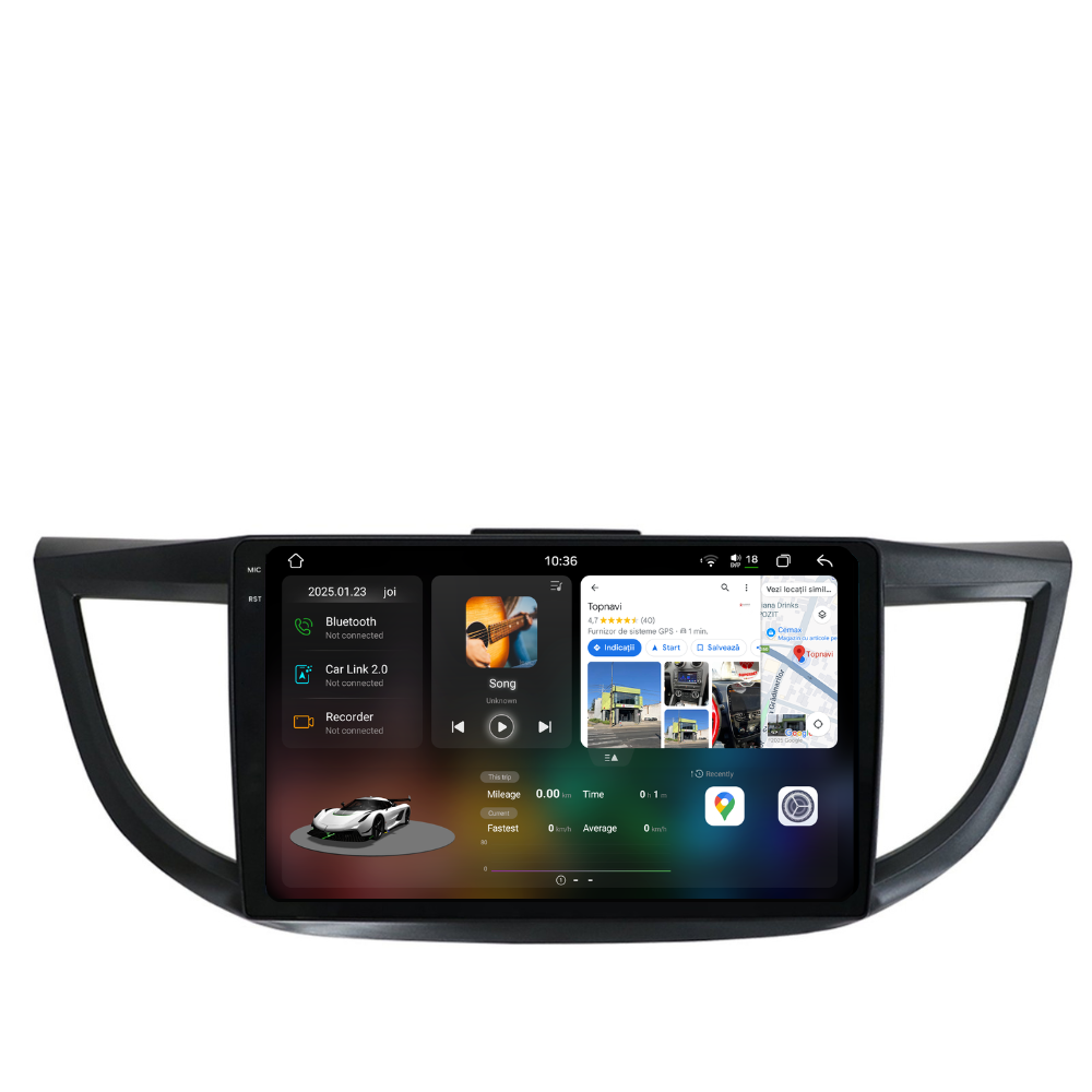 Navigatie Honda CRV (2012-2016), Ecran 9 inch 2K, 12GB RAM 256GB, 8-core