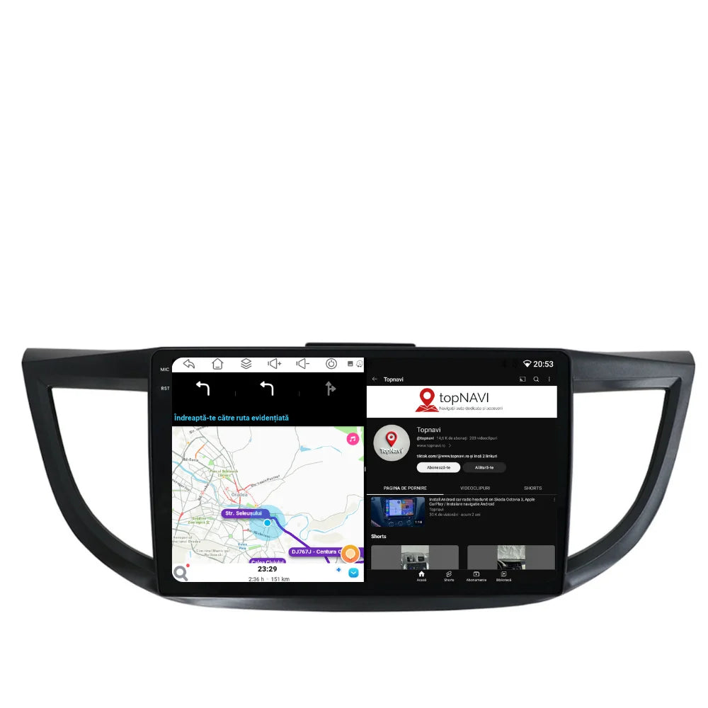 Navigatie Honda CRV (2012-2016), Ecran 9 inch 2K, 12GB RAM 256GB, 8-core