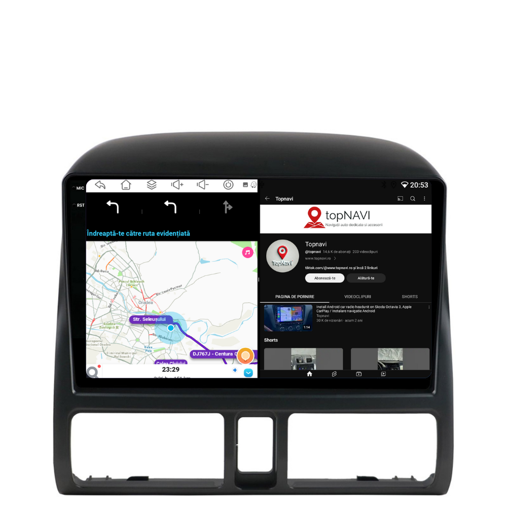 Navigatie Honda CRV (2002-2006), Ecran 9 inch, 4GB RAM 64GB, 4-core