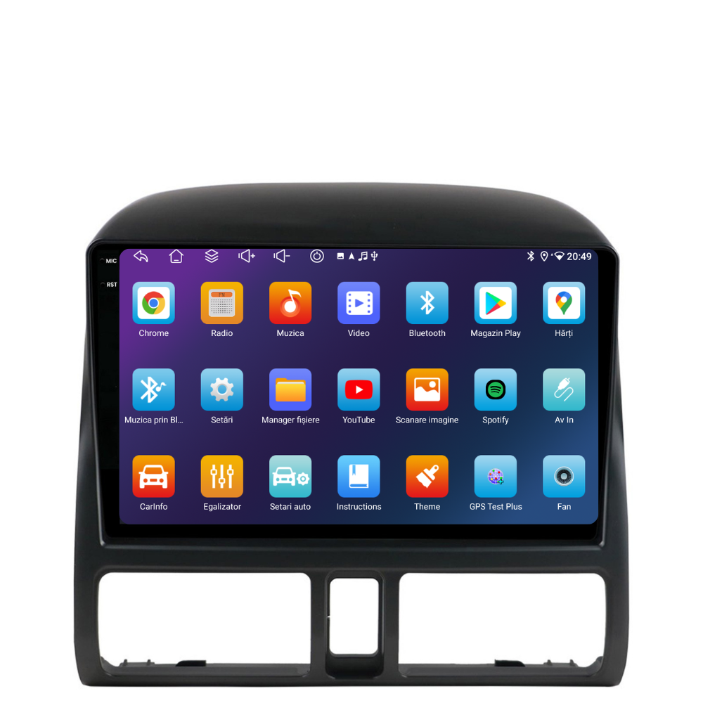 Navigatie Honda CRV (2002-2006), Ecran 2K, 4GB RAM 64GB, 8-core