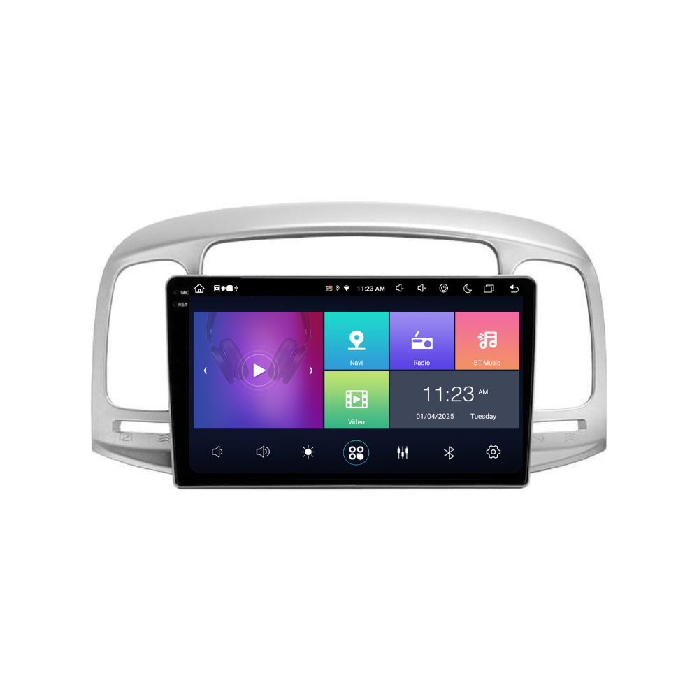 Navigatie Hyundai Accent (2007-2012), Ecran 2K, 8GB RAM 256GB, 8-core