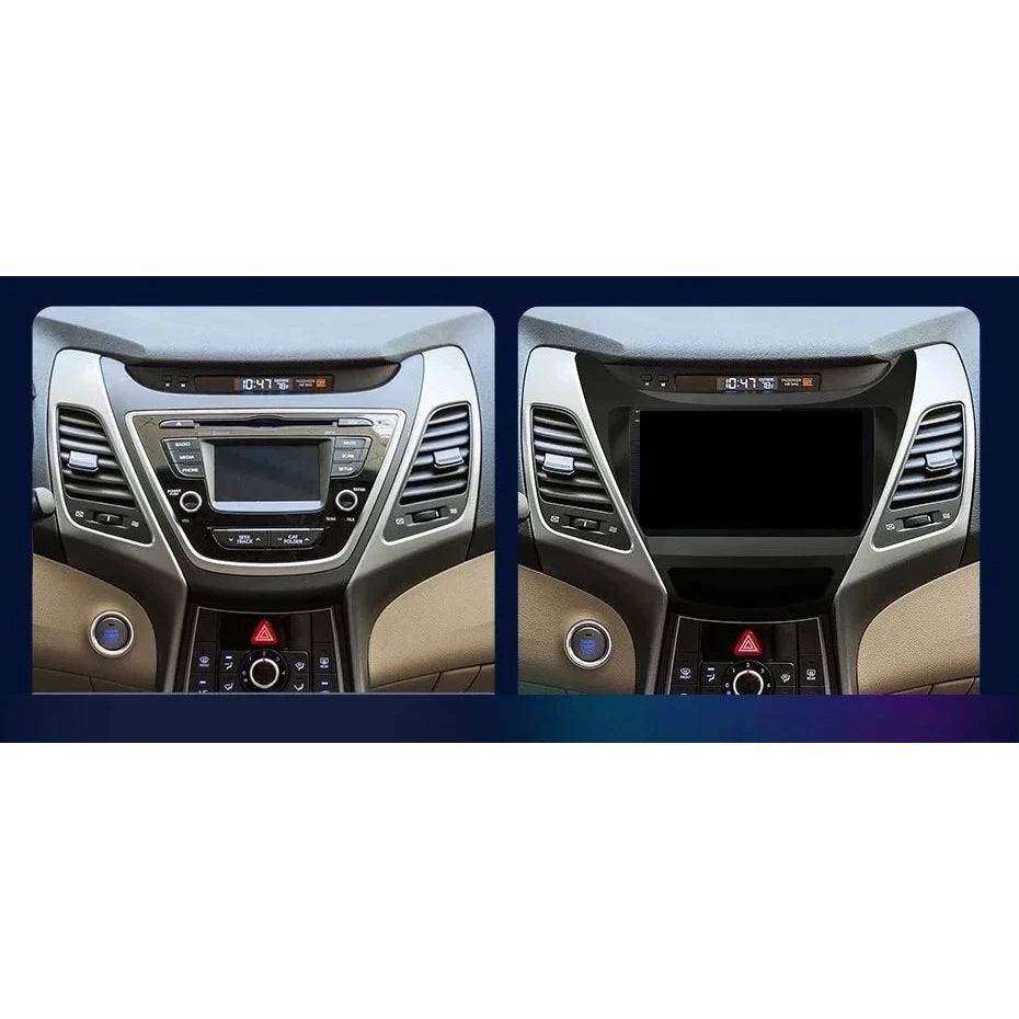 Navigatie Hyundai Elantra (2010-2016), Ecran 9 inch, 6GB RAM 128GB, 8-core