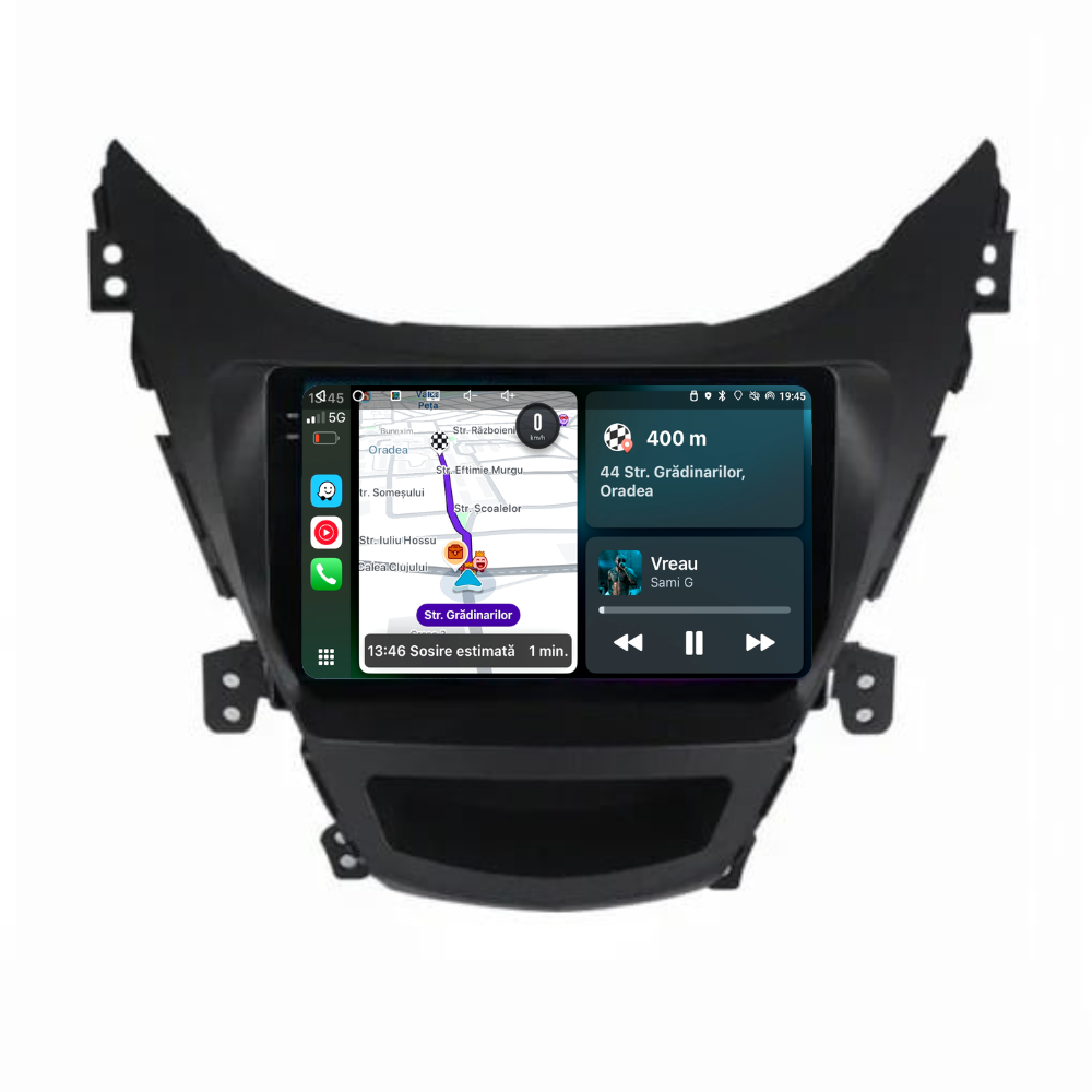 Navigatie Hyundai Elantra (2010-2016), Ecran 9 inch, 8GB RAM 256GB, 8-core