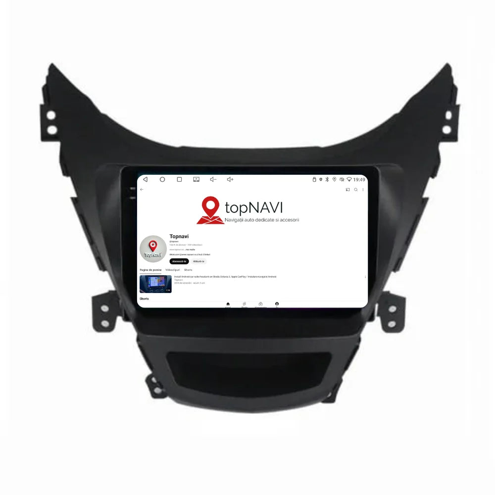 Navigatie Hyundai Elantra (2010-2016), Ecran 9 inch 2K, 12GB RAM 256GB, 8-core