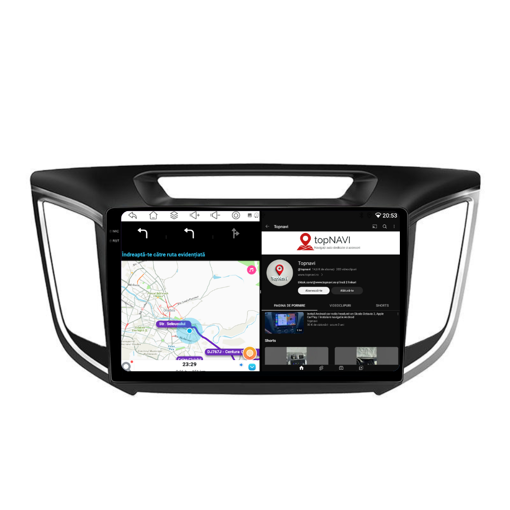 Navigatie Hyundai ix25 (2015-2019), Ecran 9 inch, 4GB RAM 64GB, 8-core