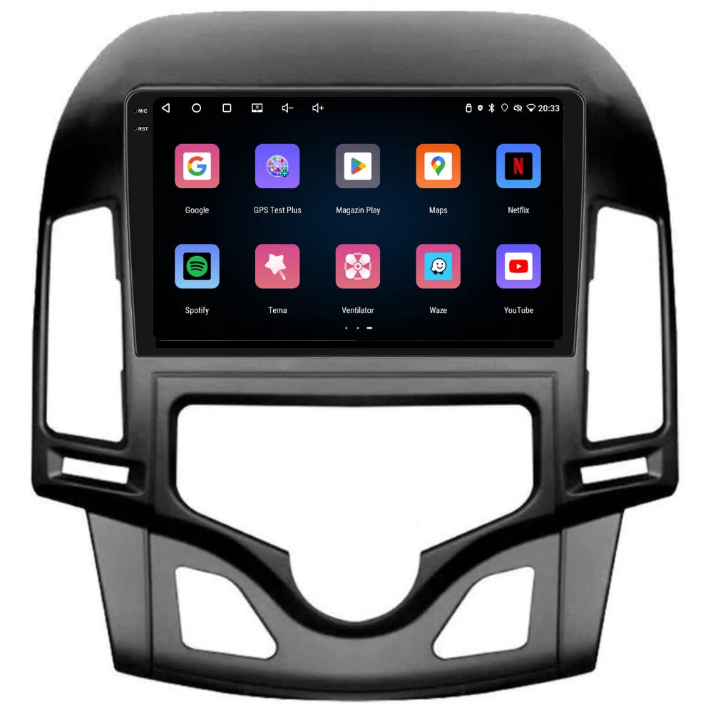 Navigatie Hyundai i30 (2007-2012), Ecran 9 inch, 4GB 64GB, 4-core