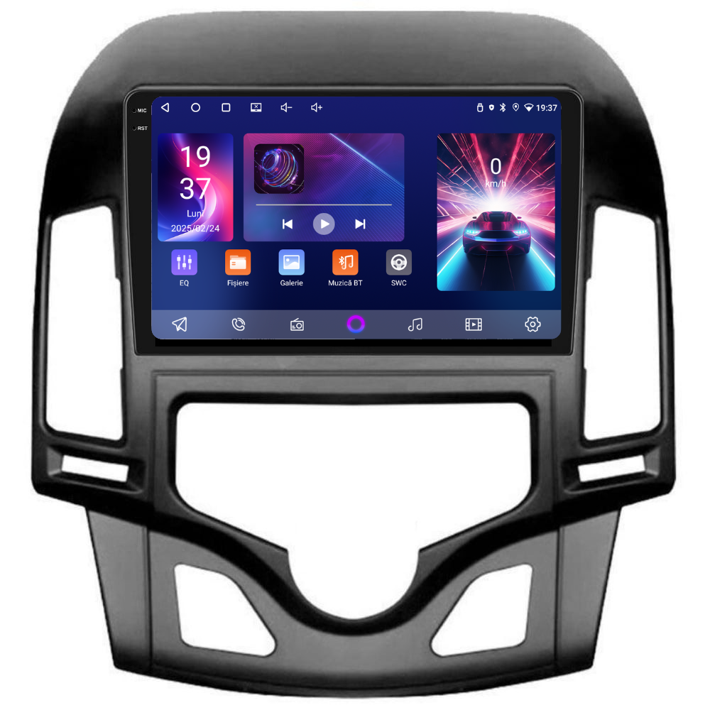 Navigatie Hyundai i30 (2007-2012), Ecran 9 inch, 4GB 64GB, 4-core