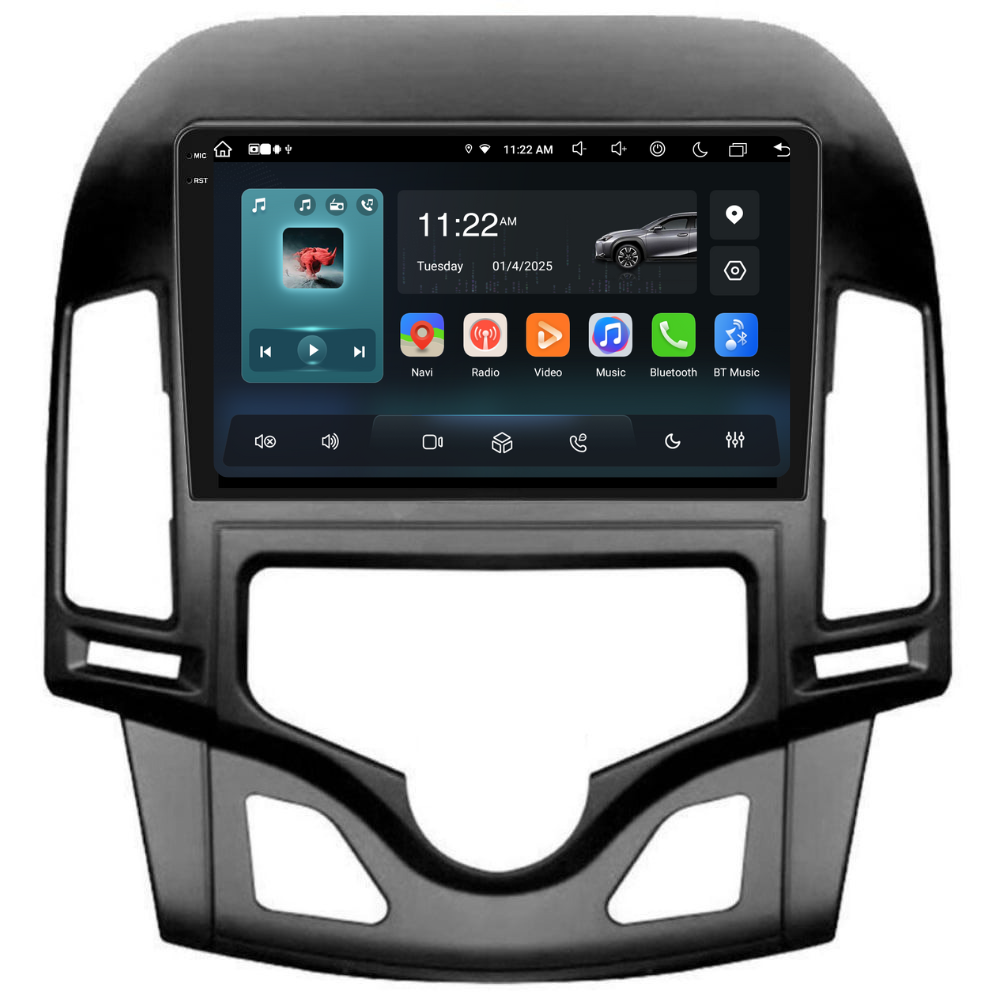 Navigatie Hyundai i30 (2007-2012), Ecran 9 inch, 8GB 256GB, 8-core