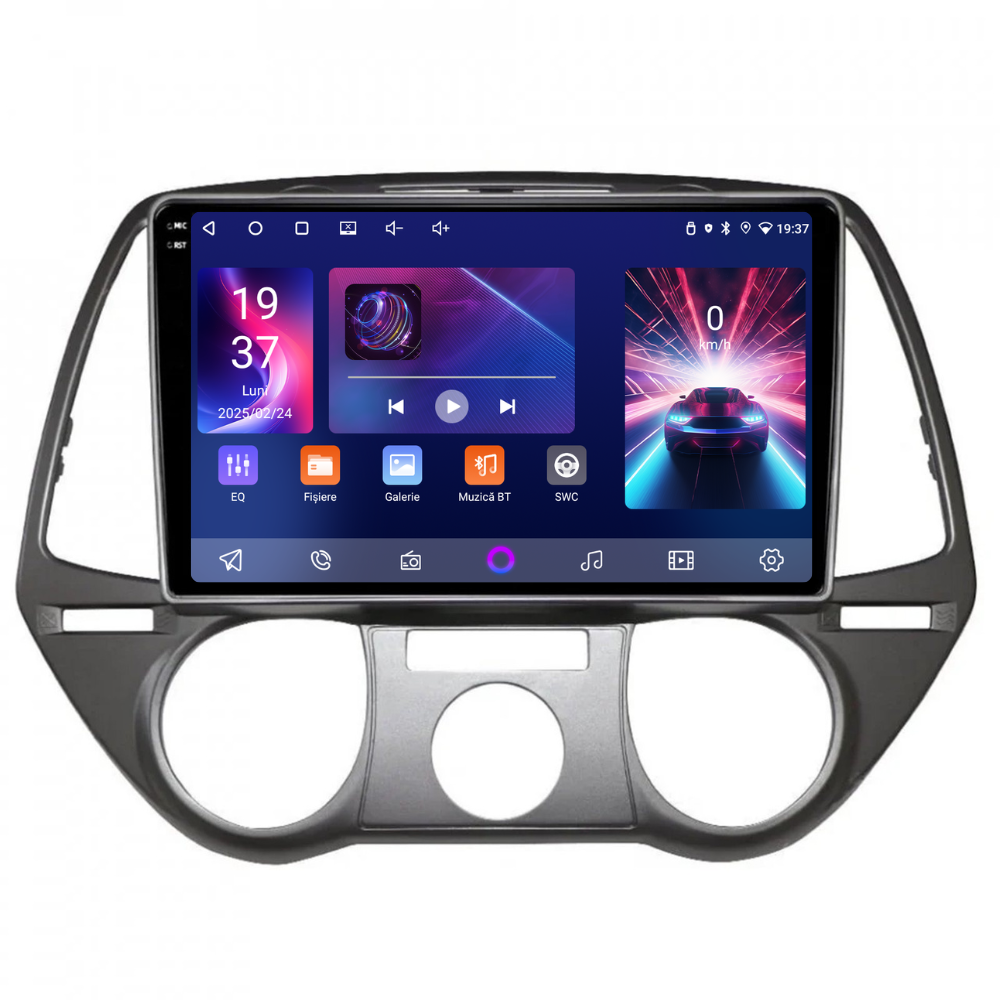 Navigatie Hyundai I20 (2008-2014), Ecran 9 inch, 2GB RAM 32GB