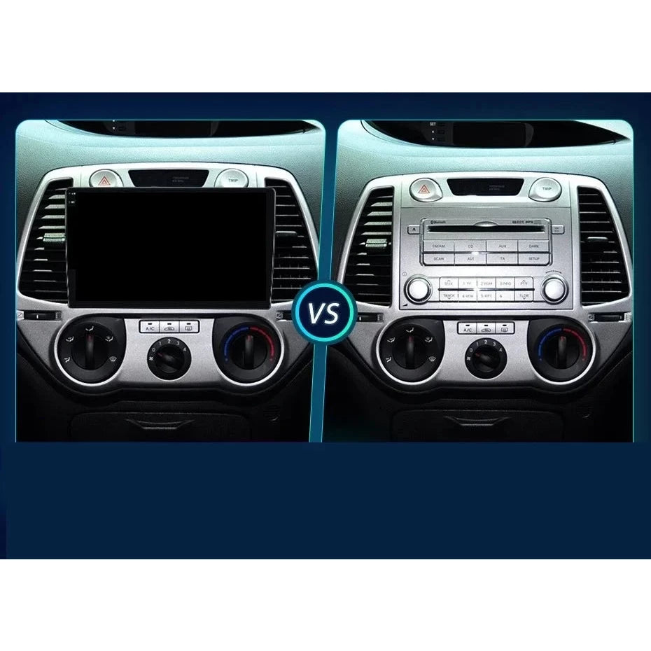 Navigatie Hyundai I20 (2008-2014), Ecran 9 inch, 6GB RAM 128GB, 8-core