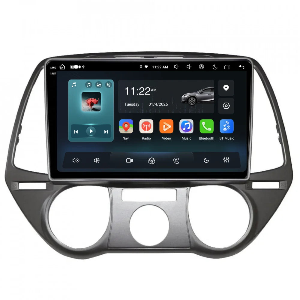 Navigatie Hyundai I20 (2008-2014), Ecran 9 inch, 8GB RAM 256GB, 8-core
