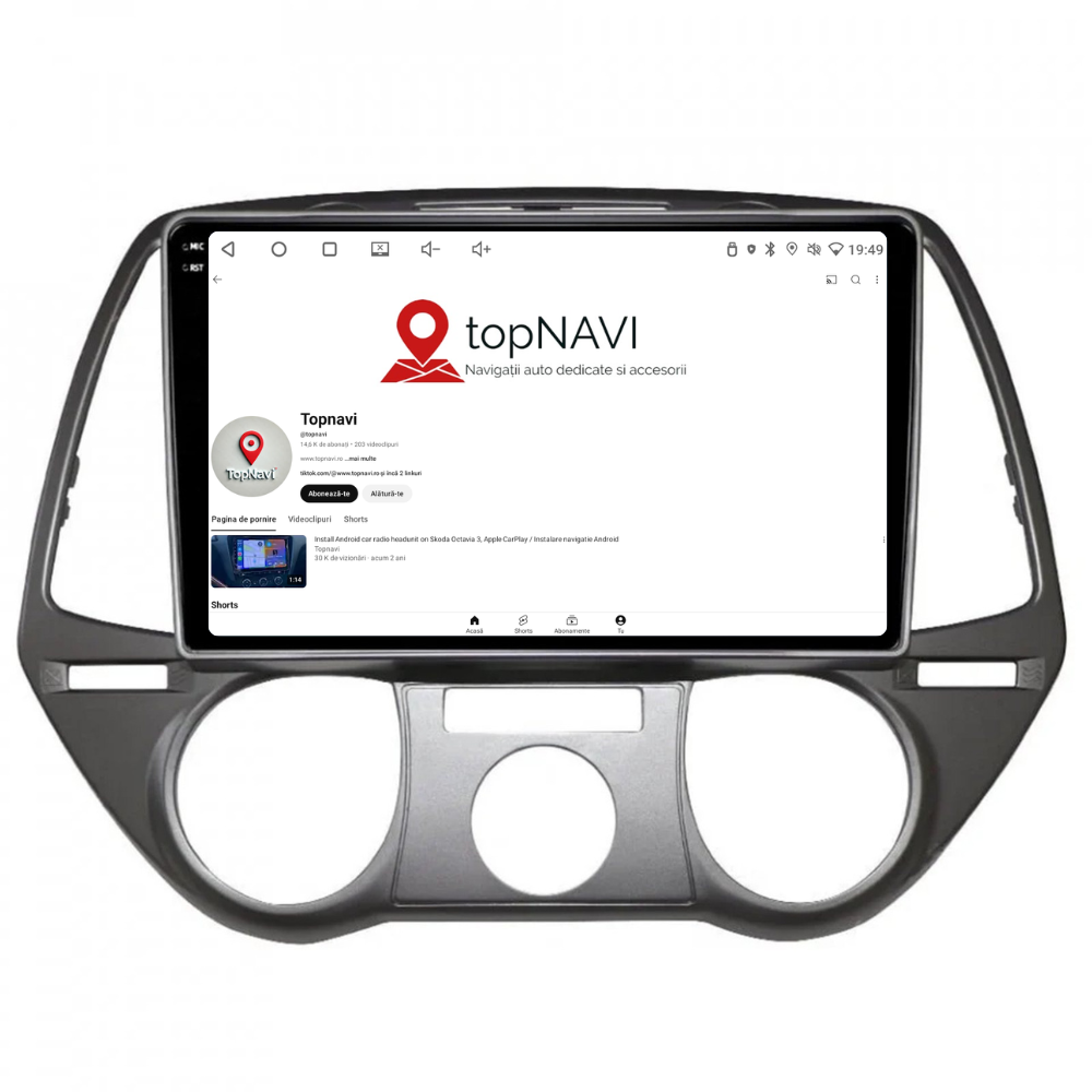Navigatie Hyundai I20 (2008-2014), Ecran 9 inch, 8GB RAM 256GB, 8-core