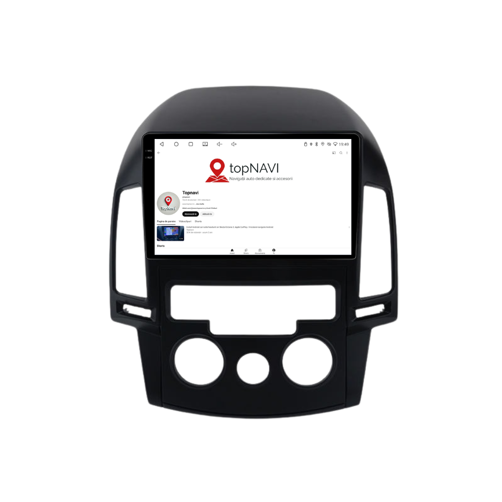 Navigatie Hyundai i30 (2007-2012), Ecran 9 inch, 2GB 32GB, clima manuala