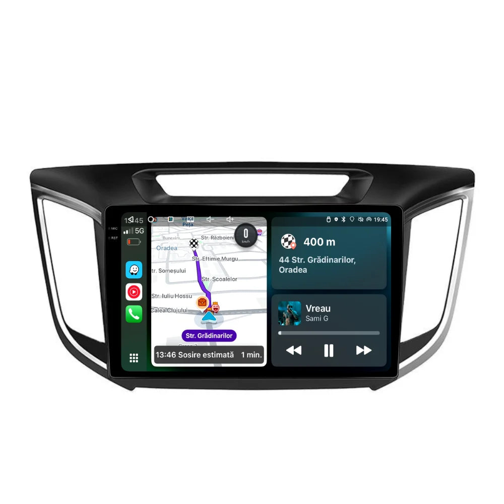 Navigatie Hyundai ix25 (2015-2019), Ecran 9 inch 2K, 12GB RAM 256GB, 8-core