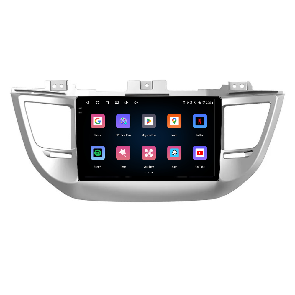 Navigatie Hyundai IX35 (2015-2018), Ecran 9 inch, Carplay Android Auto, Youtube, Waze