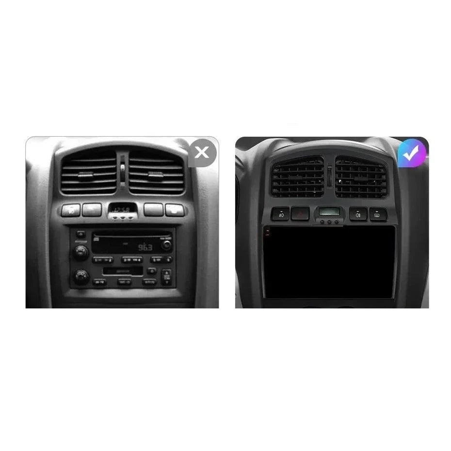 Navigatie Hyundai Santa Fe (2000-2006), Ecran 9 inch, 4GB 64GB, 4-core