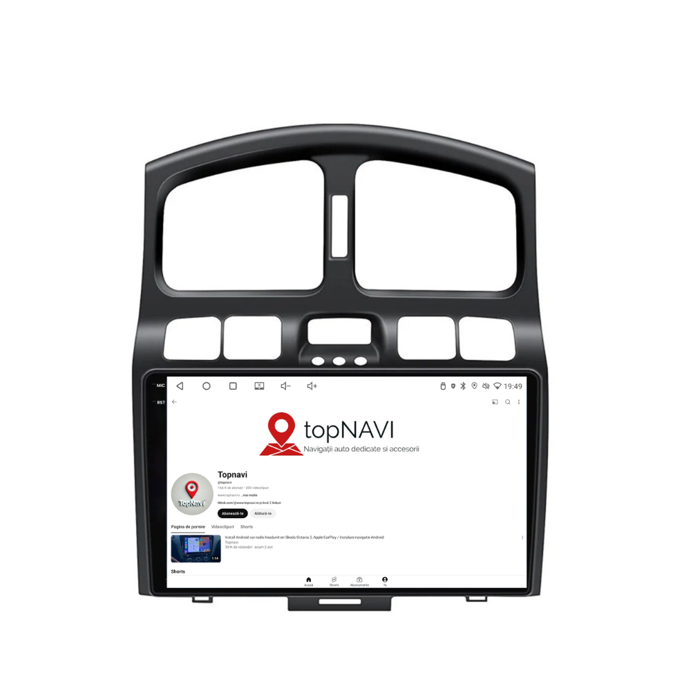 Navigatie Hyundai Santa Fe (2000-2006), Ecran 9 inch, 6GB 128GB, 8-core