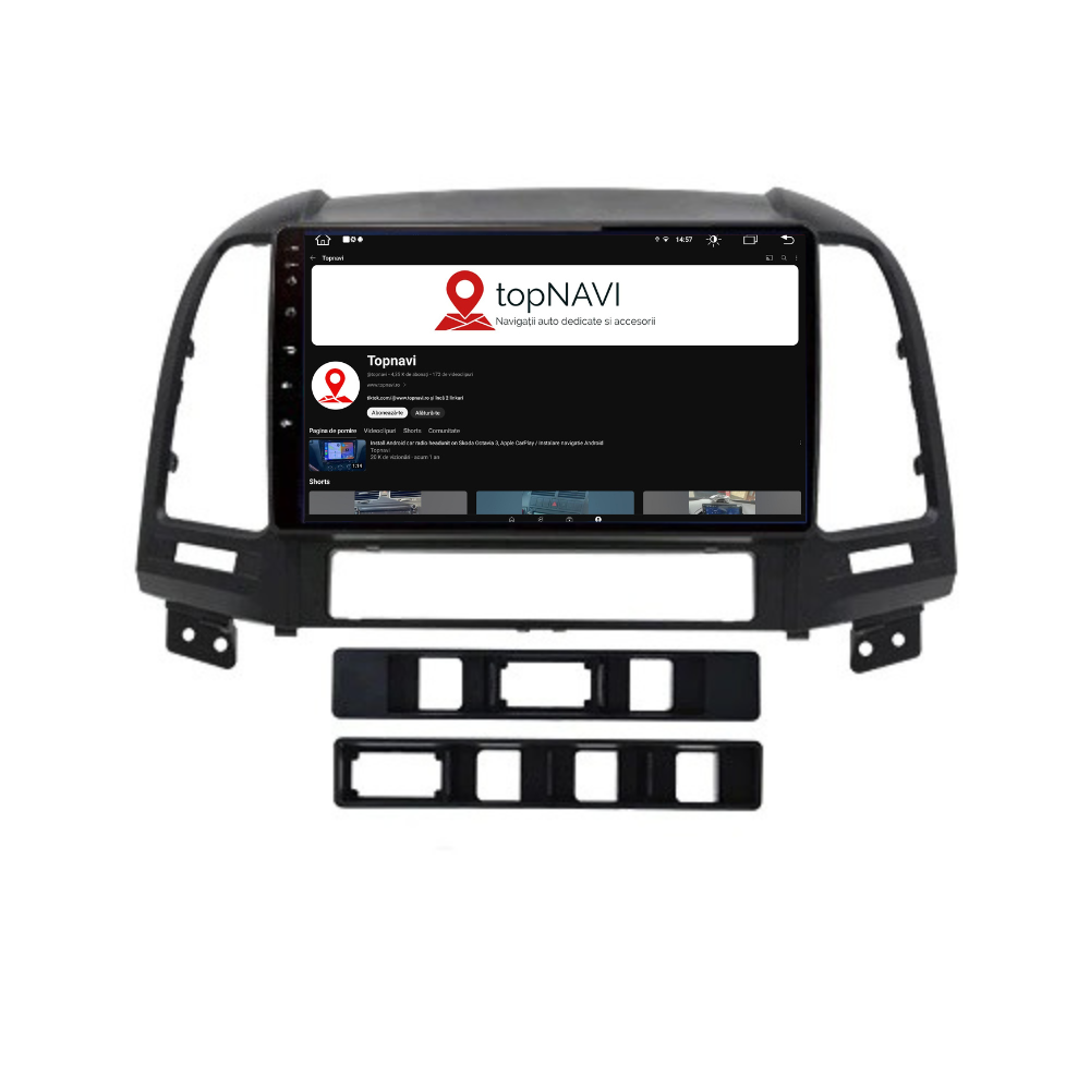 Navigatie Hyundai Santa Fe (2006-2013), Ecran 9 inch, 1GB 32GB