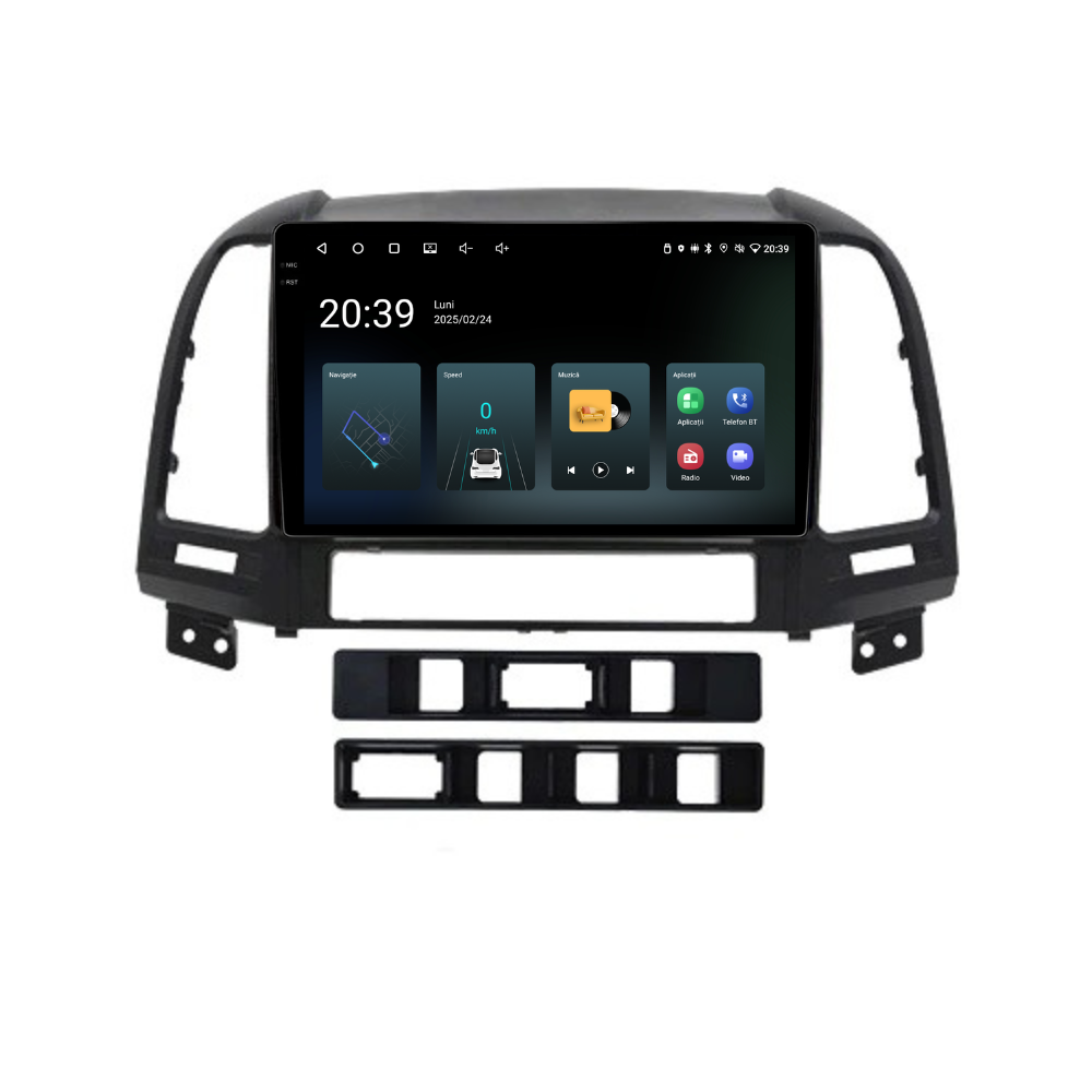 Navigatie Hyundai Santa Fe (2006-2013), Ecran 9 inch, 4GB 64GB, 4-core
