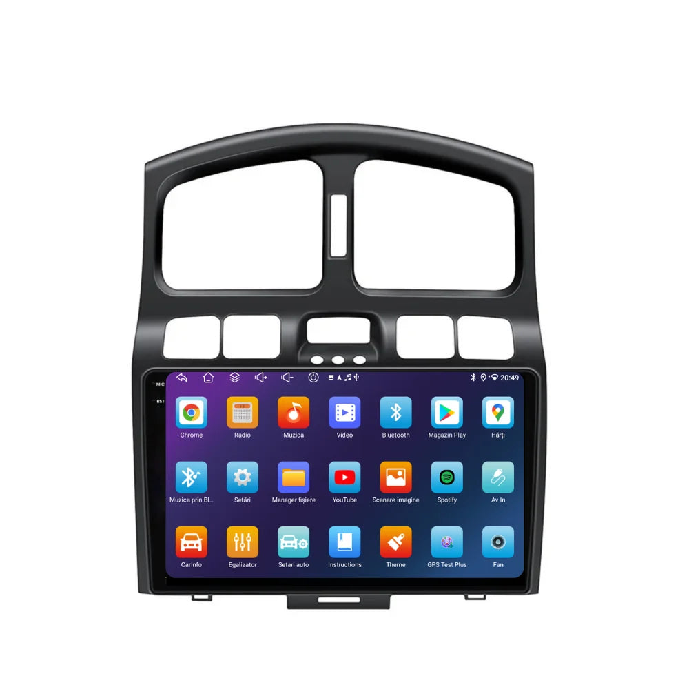 Navigatie Hyundai Tucson (2006-2010), Ecran 10 inch, 4GB RAM 64GB, 8-core