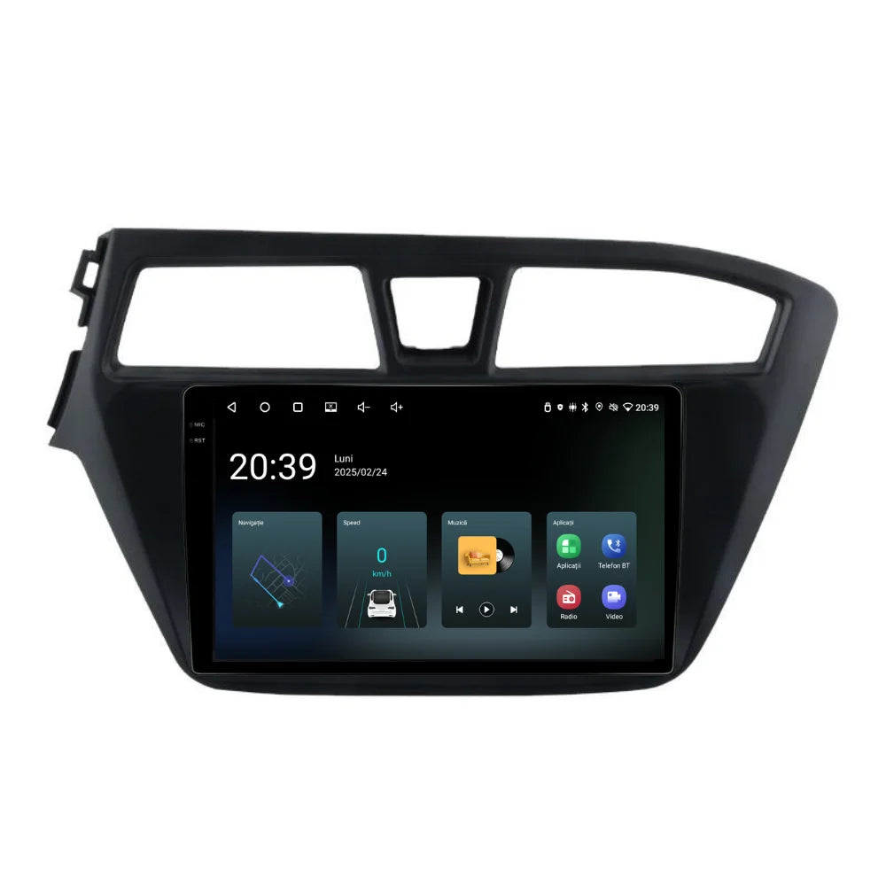 Navigatie Hyundai I20 (2014-2018), Ecran 9 inch, 2GB RAM 32GB