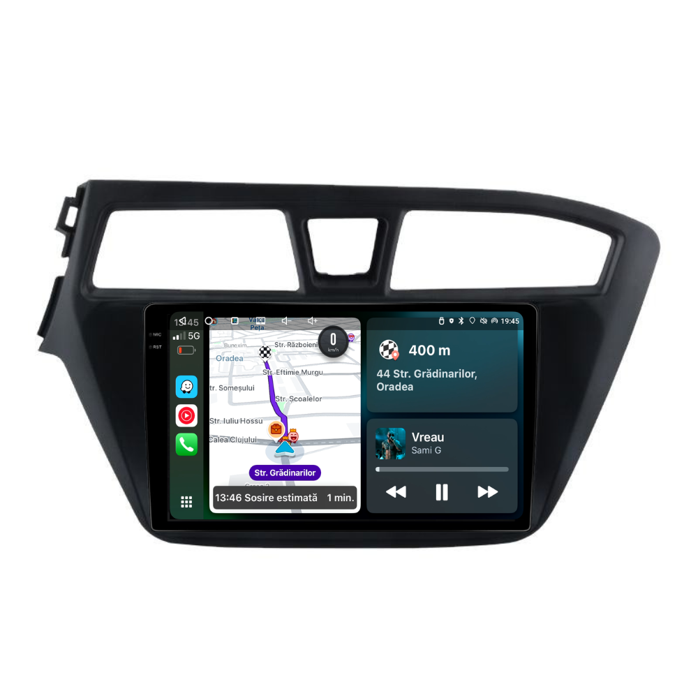 Navigatie Hyundai I20 (2014-2018), Ecran 2K, 4GB RAM 64GB, 8-core