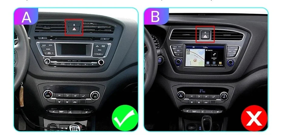 Navigatie Hyundai I20 (2014-2018), Ecran 9 inch, 4GB RAM 64GB, 8-core