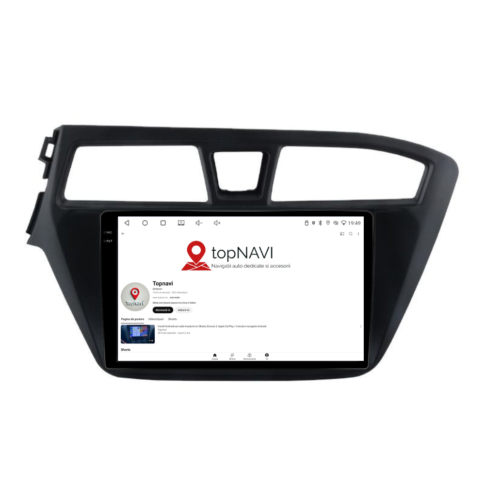 Navigatie Hyundai I20 (2014-2018), Ecran 9 inch, 6GB RAM 128GB, 8-core