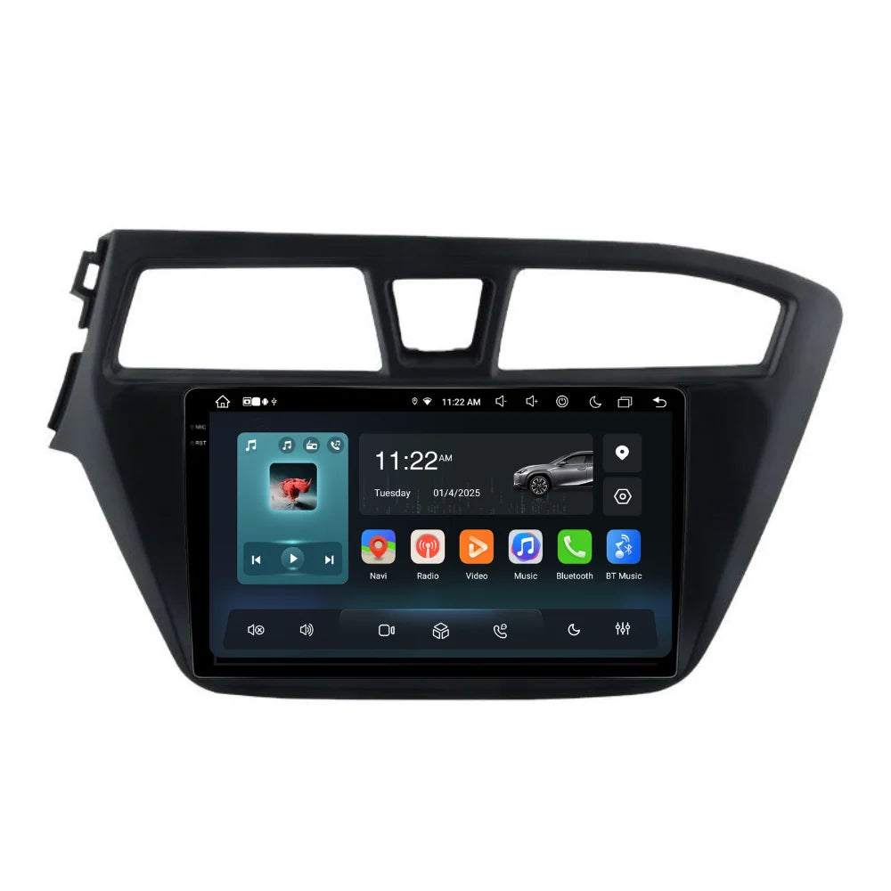 Navigatie Hyundai I20 (2014-2018), Ecran 9 inch, 8GB RAM 256GB, 8-core